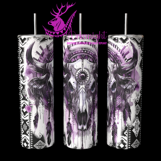 Gourde sur commande - Purple Aztec Bramabull