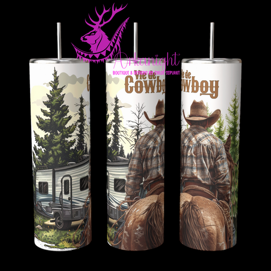 Gourde sur commande - Vie de Cowboy
