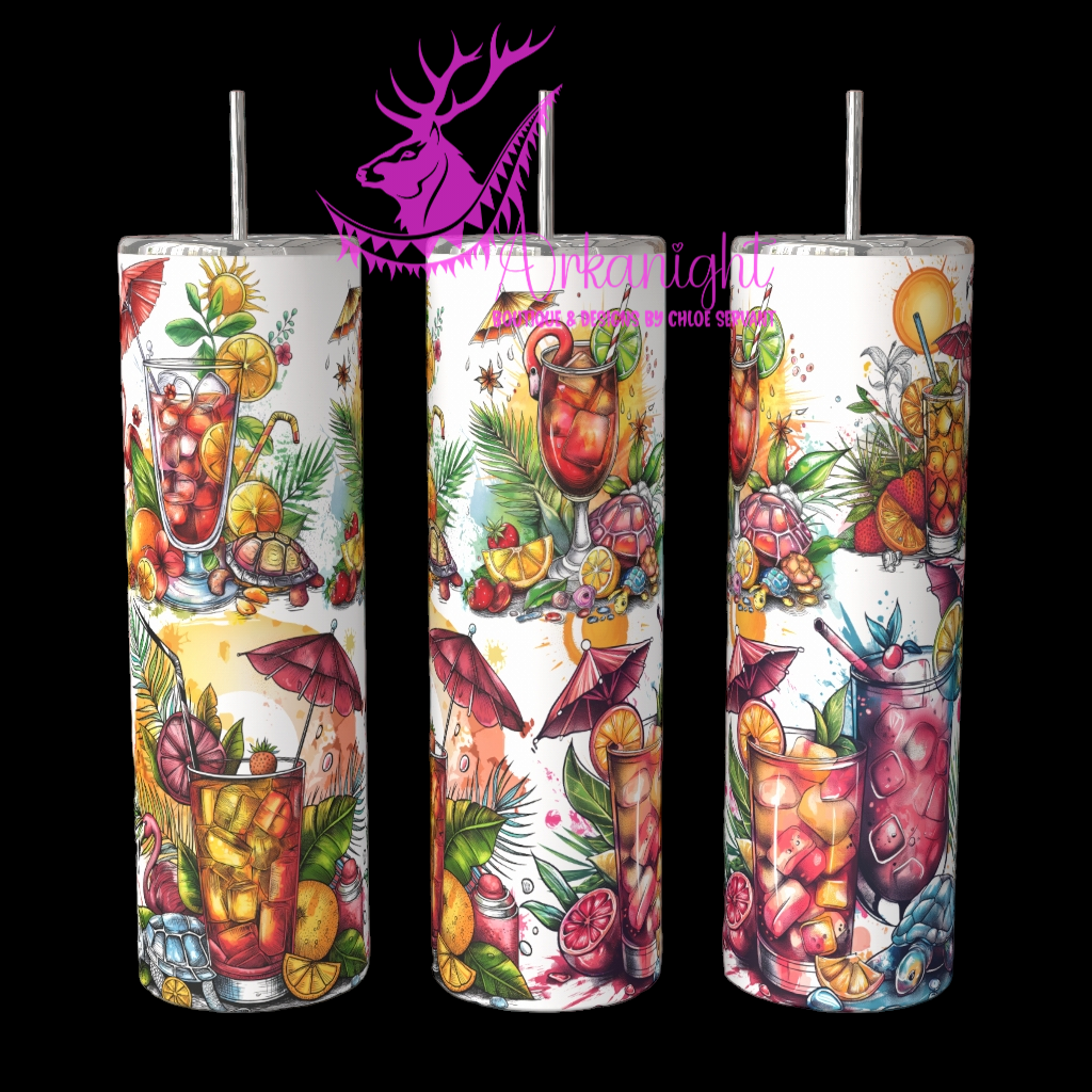 Gourde sur commande - Summer Drink - 02
