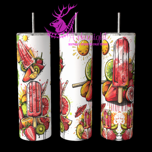 Gourde sur commande - Summer Popsicle