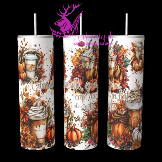 Gourde sur commande - Autumn 2024 - Citrouille, épices et Café au lait