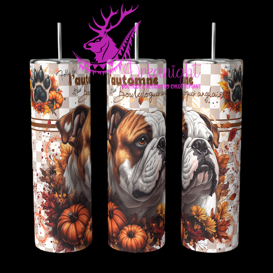 Gourde sur commande - Autumn 2024 - English Bulldog