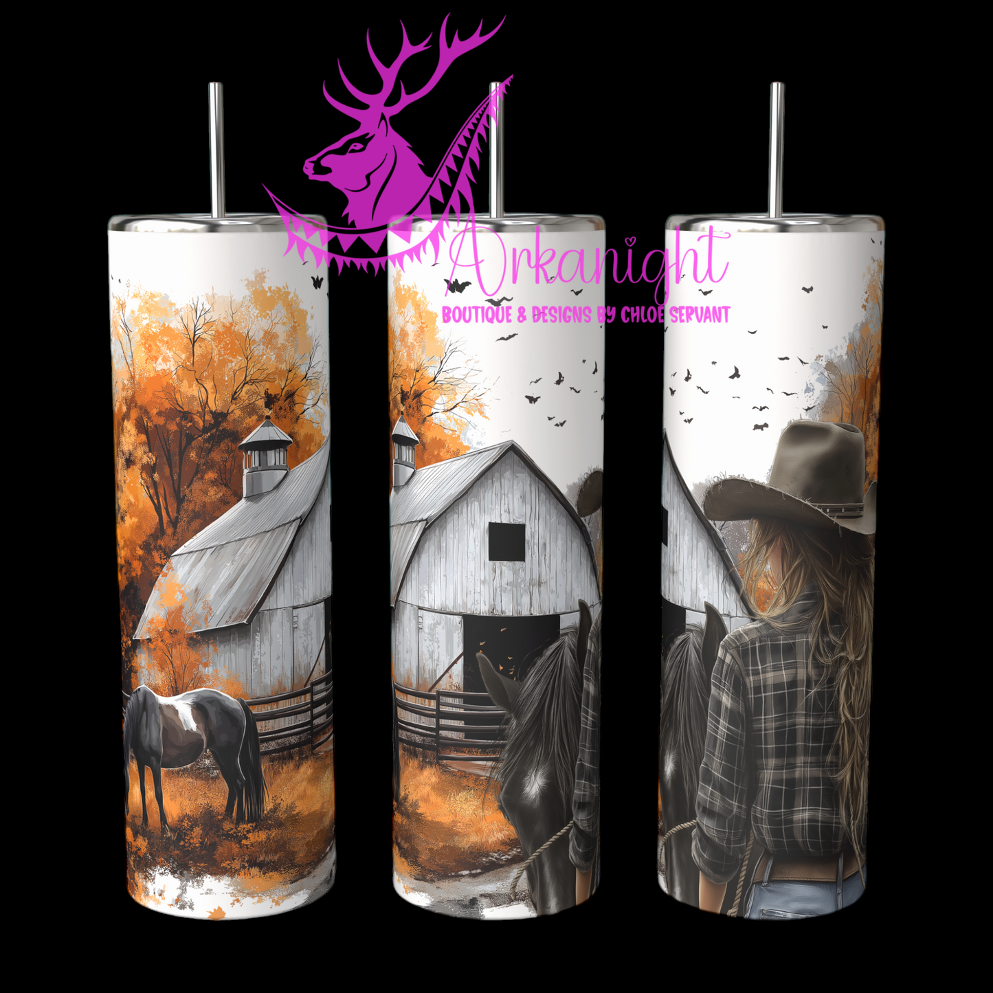 Numérique - Autumn 2024 - Black Plaid shirt Cowgirl