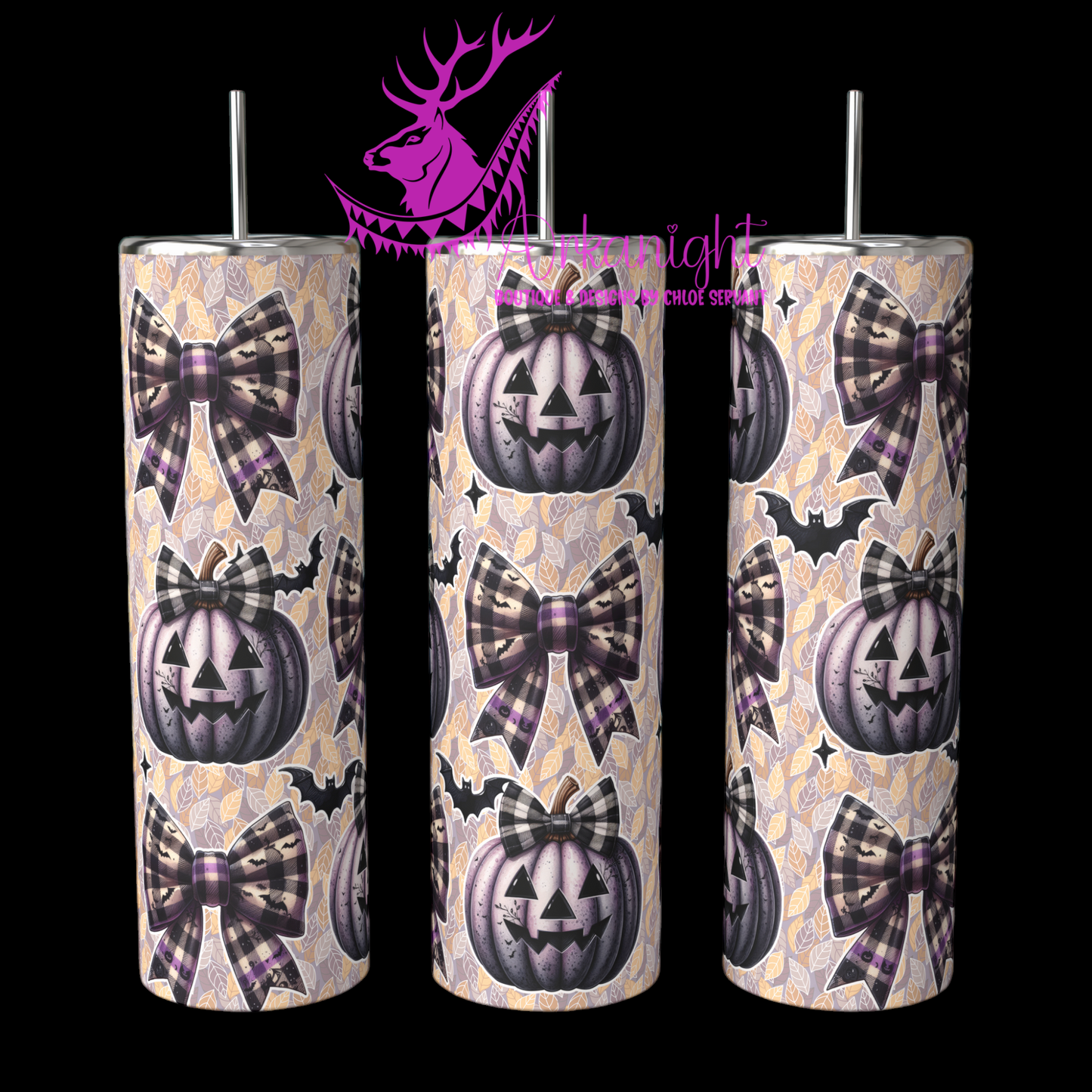 Numérique - Autumn 2024 - Purple Plaid Pumpkin