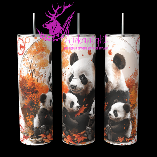 Gourde sur commande - Autumn 2024 - Collection Autumn at the Zoo - Panda