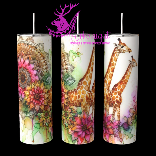 Numérique - Collection Safari Mandalas - Giraffe - 03