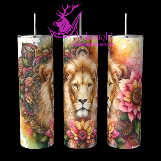 Numérique - Collection Safari Mandalas - Lion - 02