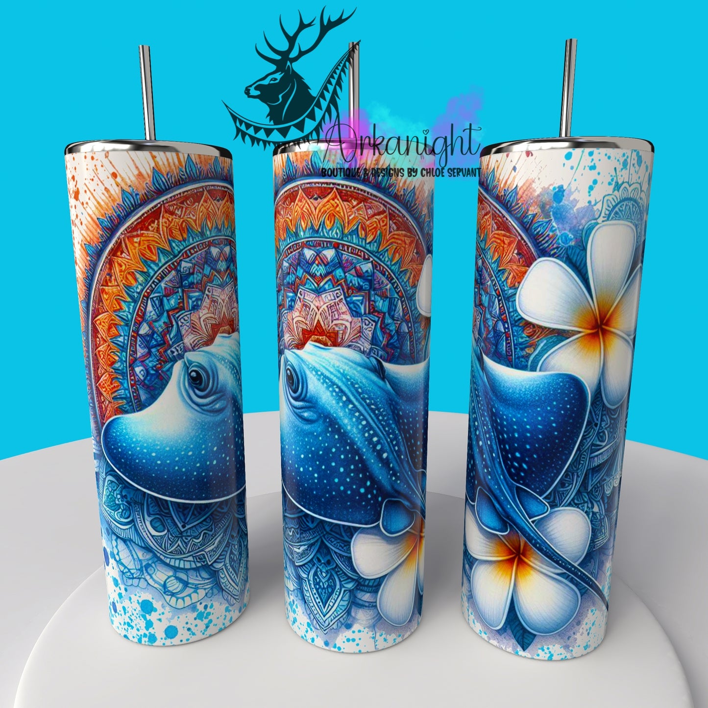 Numérique - Collection de la mer - Raie Manta - 03