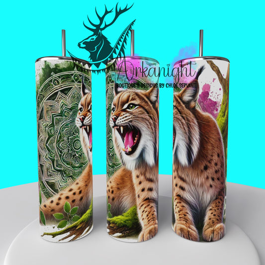 Numérique - Mandalas roaring Lynx 2025