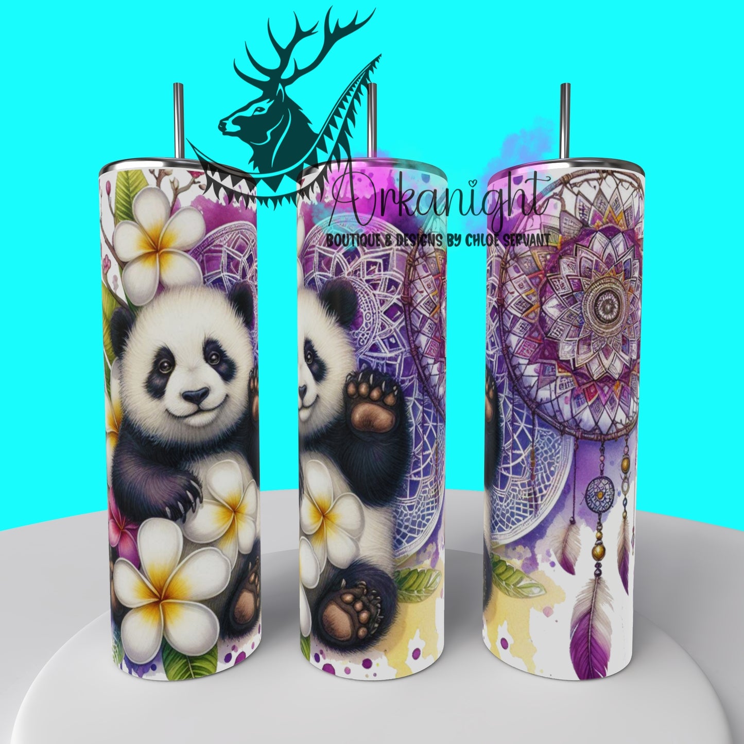 Numérique - Mandalas Panda - 02 - 2025
