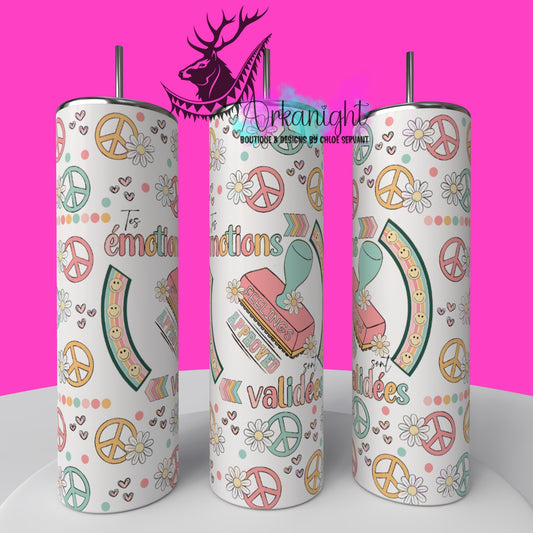 Gourde sur commande - Tes émotions sont validées