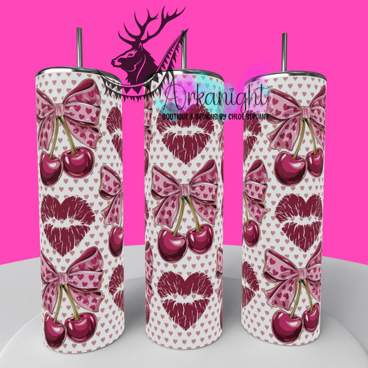 Gourde sur commande - Coquette Cherry