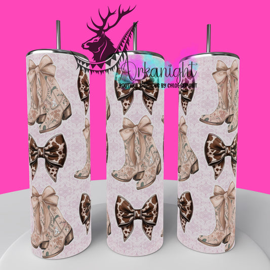 Gourde sur commande - Coquette Cowgirl