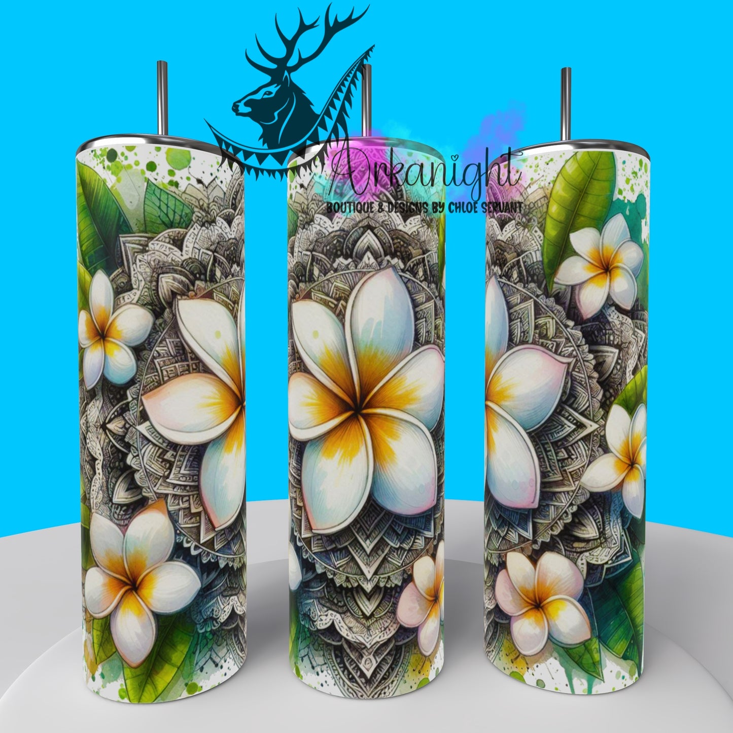 Gourde sur commande - Collection Mandalas Vintage - 09