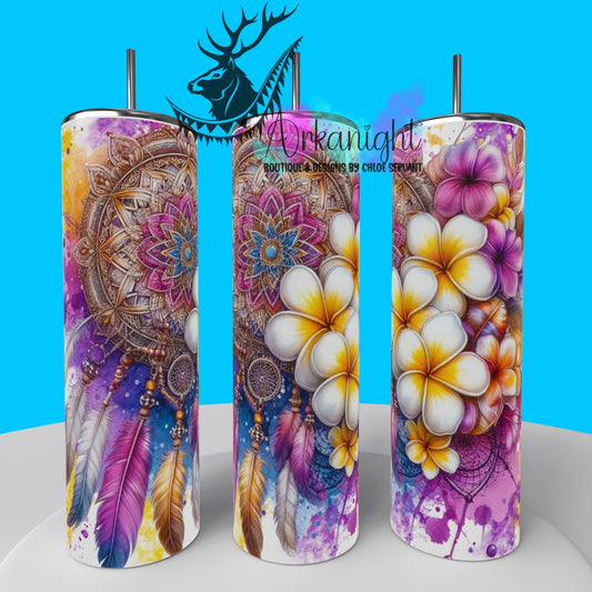 Gourde sur commande - Collection Mandalas Vintage - 05