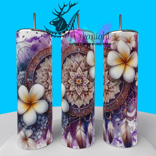 Gourde sur commande - Collection Mandalas Vintage - 07