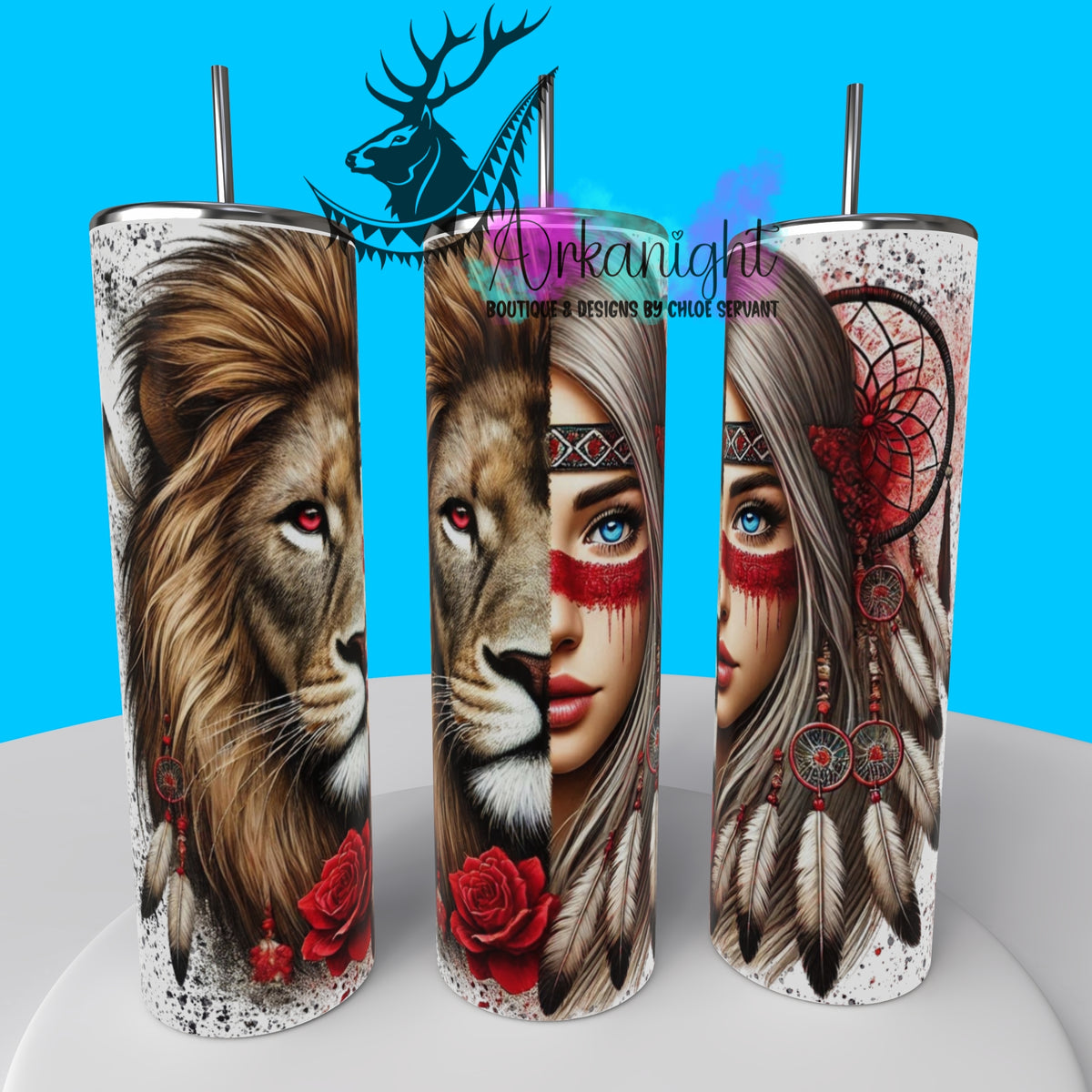 Numérique - Collection Animal Totem - Lion & Blond Hair