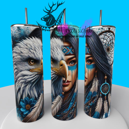 Numérique - Collection Animal Totem - Eagle & Black Hair