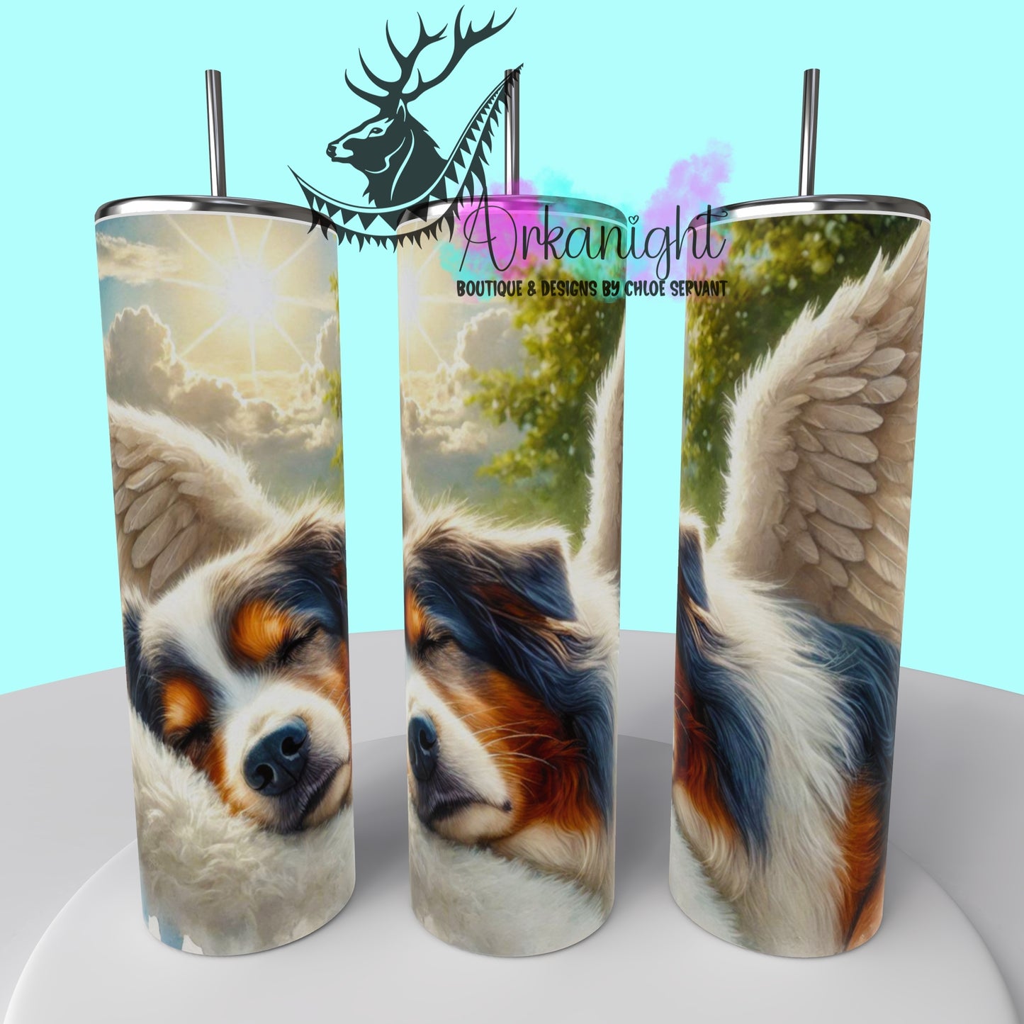 Numérique - Collection Mémoire Chien - Australian Shepherd tricolor