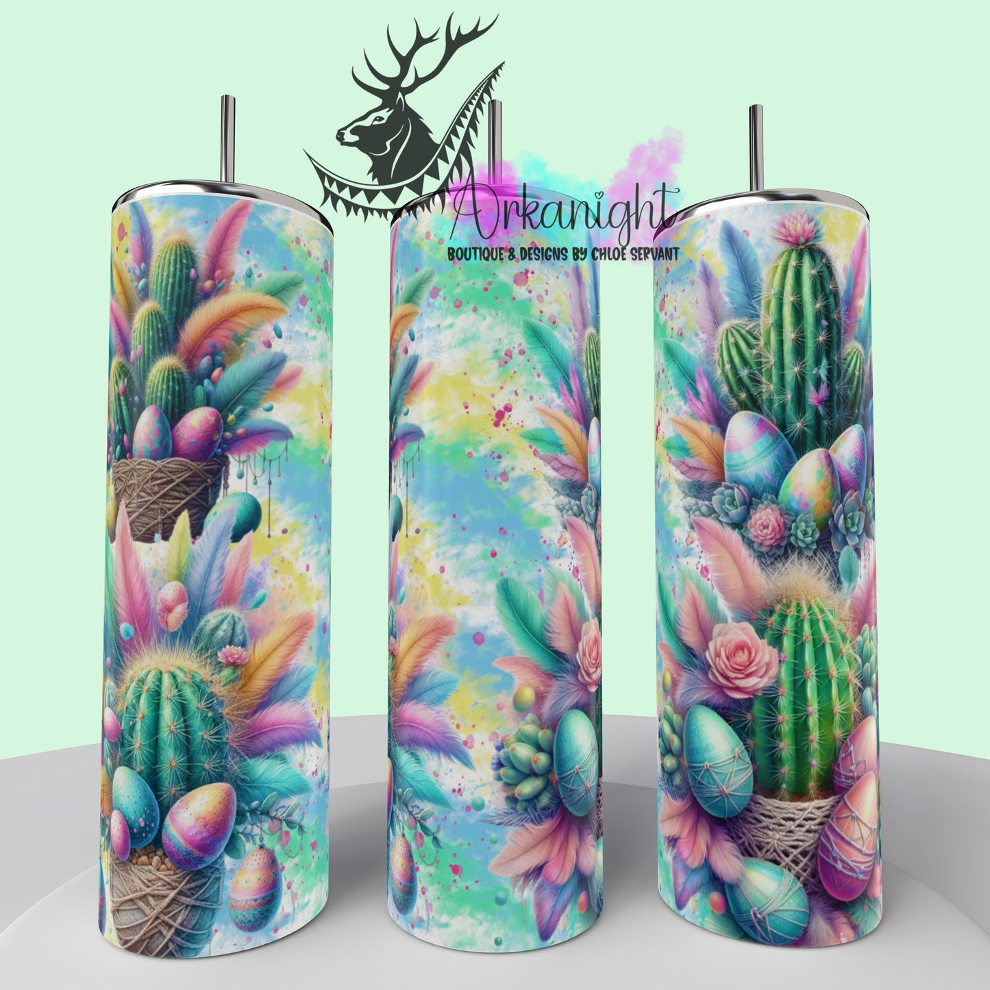 Gourde sur commande - Collection Pâques 2025 - Cactus
