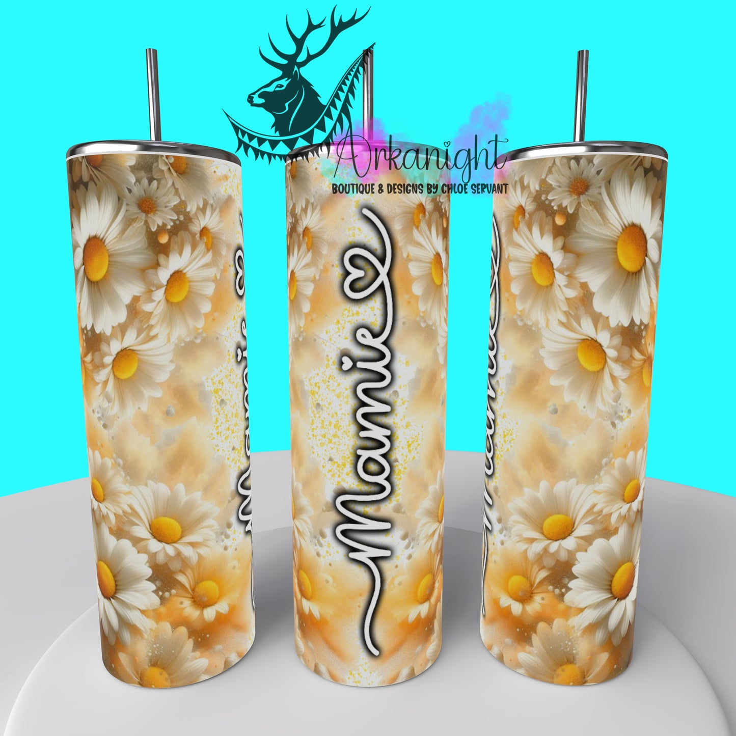Gourde sur commande - Collection Fête des mères 2025 - Daisies - Mamie
