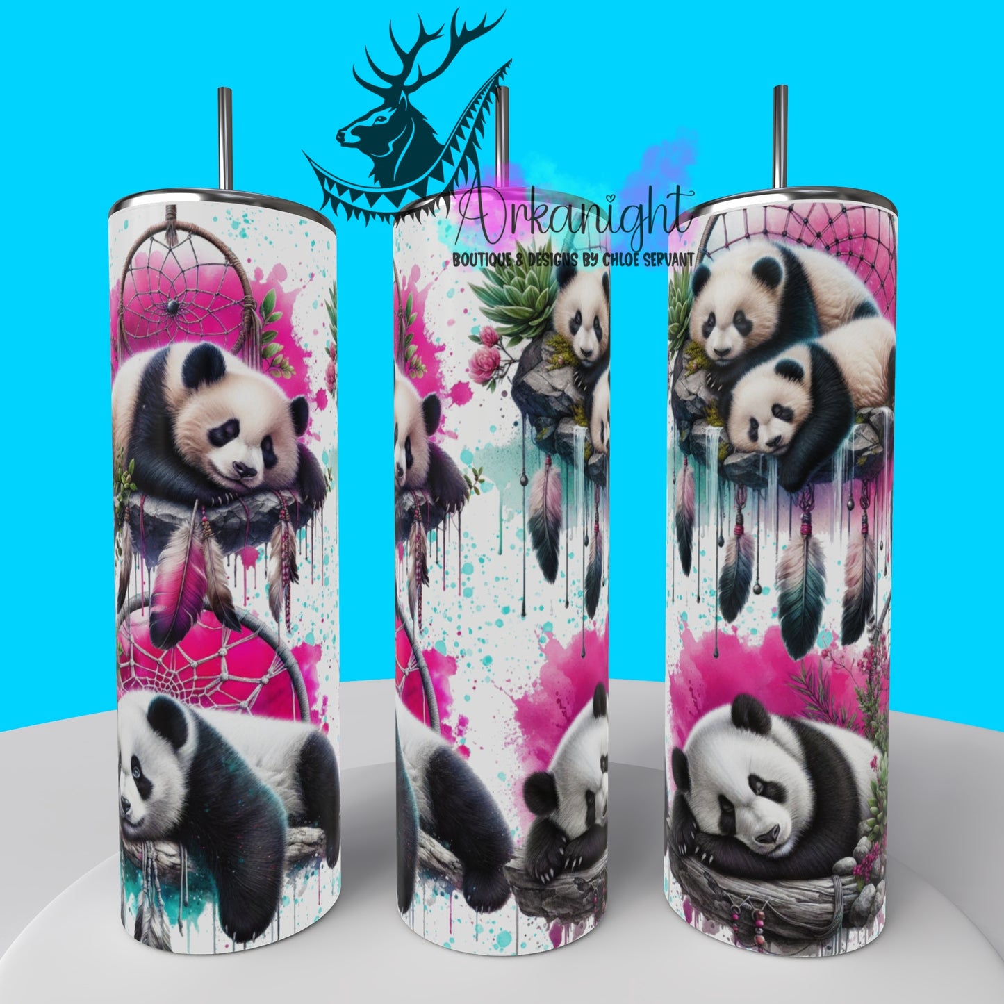 Numérique - Collection Animals on rocks - Panda