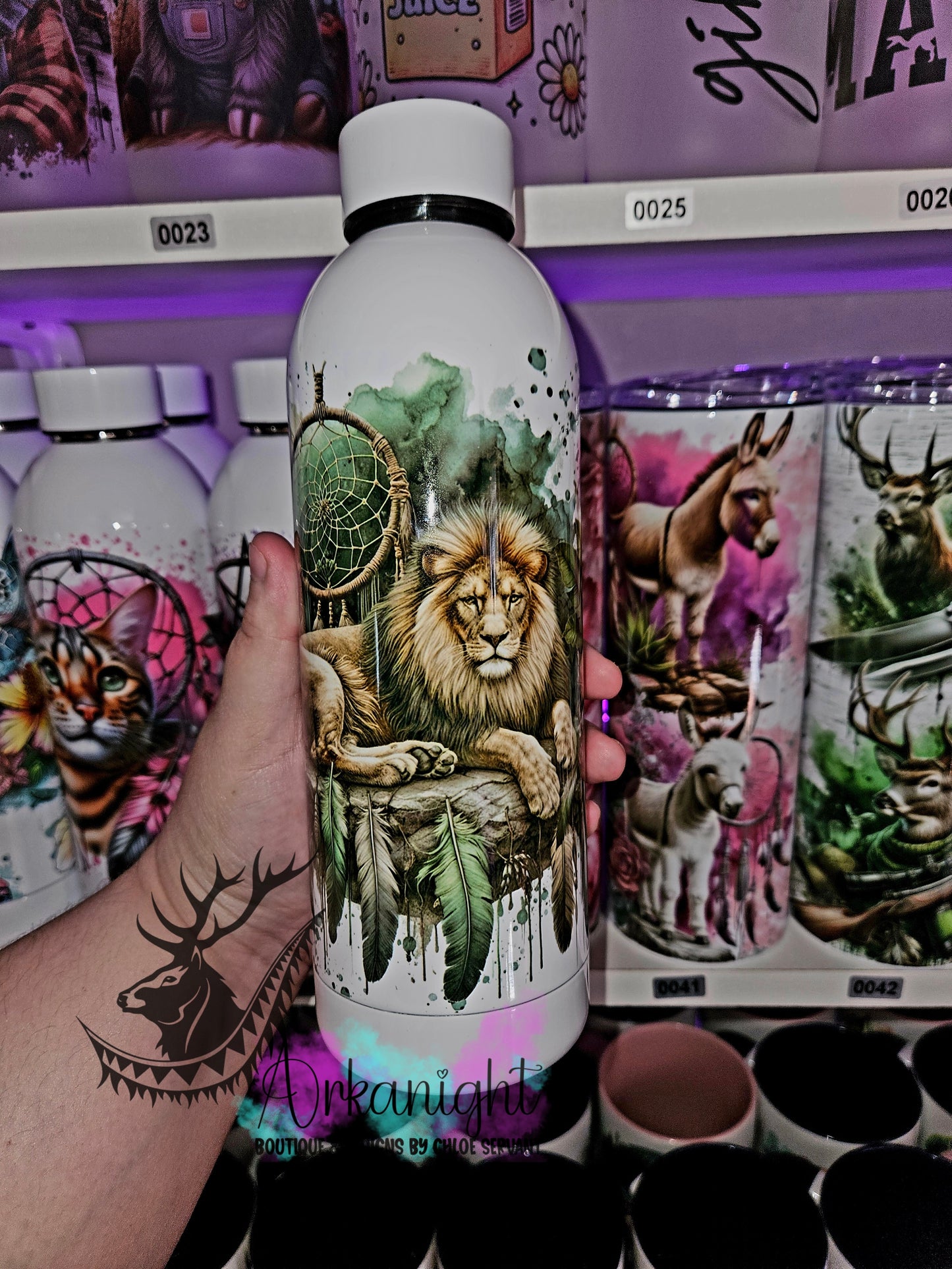 Bouteille d'eau 17 OZ Sur Commande - Isotherme - Lion's on rocks