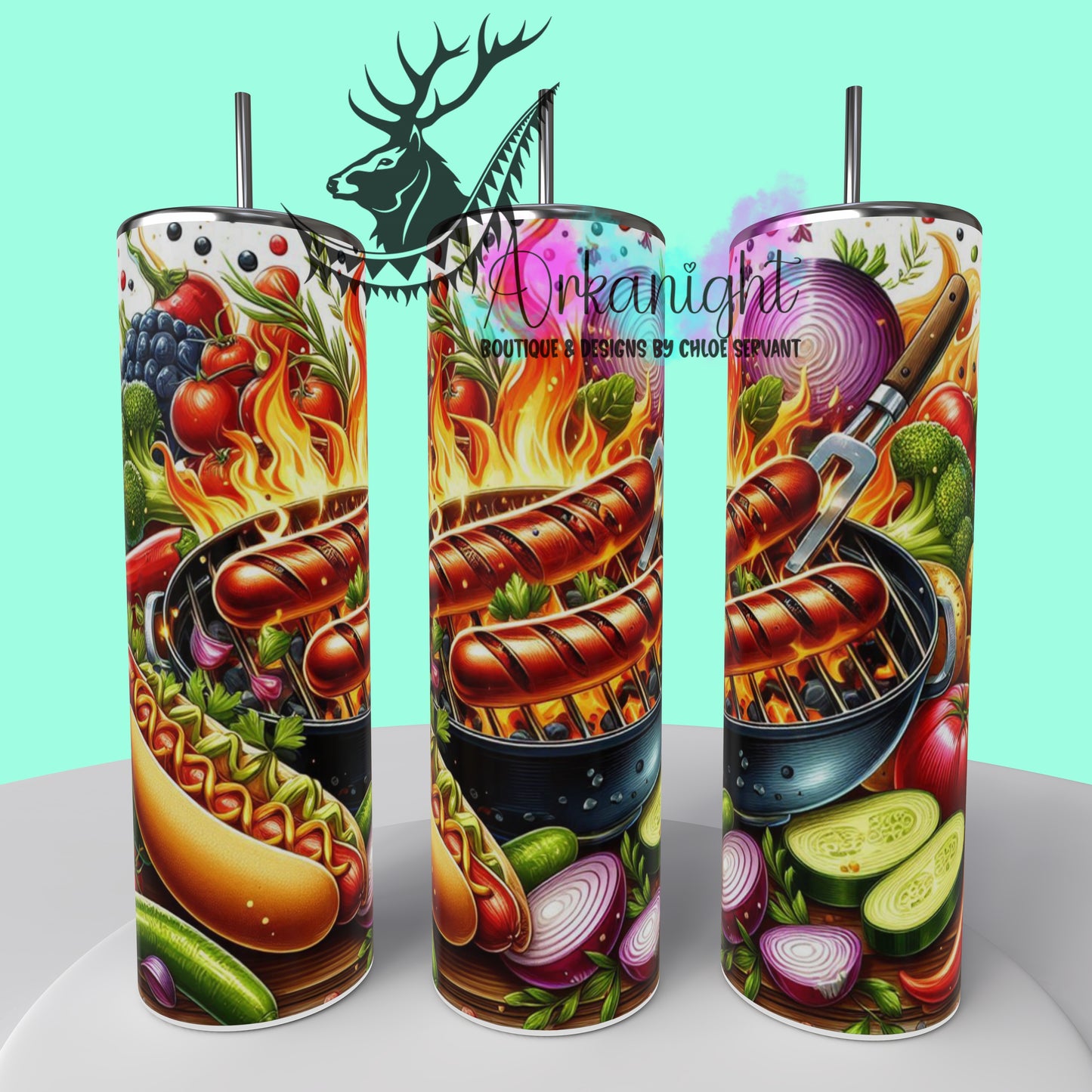 Gourde sur commande - Collection Camping 2025 - 47 - BBQ