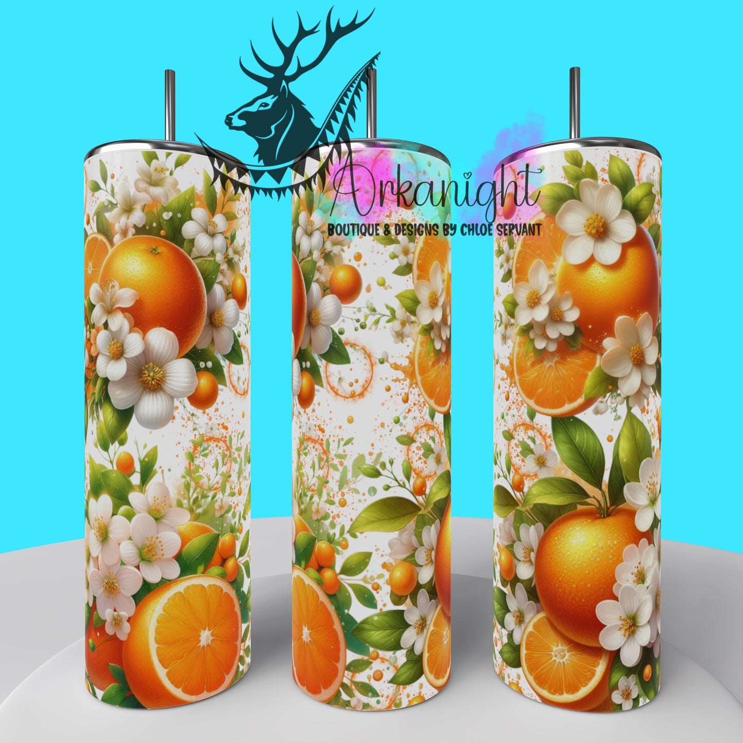 Gourde sur commande - Collection Fruits & Légumes 2025 - Oranges