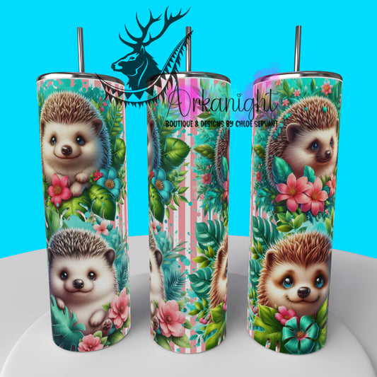 Gourde sur commande - Collection Monstera & Animals 2025 - Hérisson