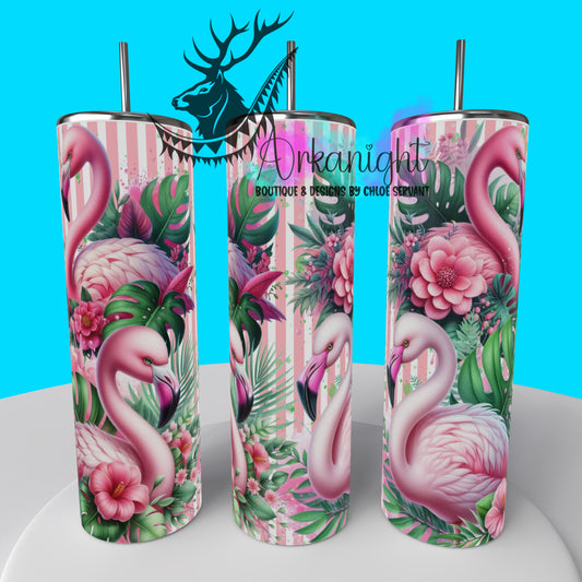 Gourde sur commande - Collection Monstera & Animals 2025 - Flamingo