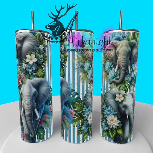 Gourde sur commande - Collection Monstera & Animals 2025 - Elephant