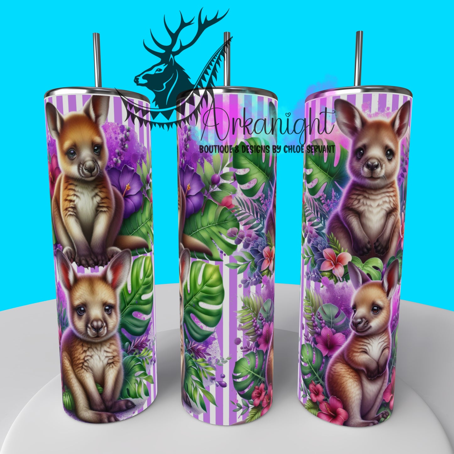 Numérique - Collection Monstera & Animals 2025 - Baby Kangoroo