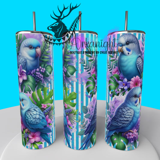 Gourde sur commande - Collection Monstera & Animals 2025 - Blue Bird