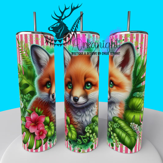 Gourde sur commande - Collection Monstera & Animals 2025 - Baby Fox - 02