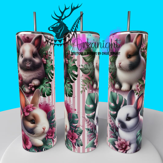 Gourde sur commande - Collection Monstera & Animals 2025 - Baby Bunny