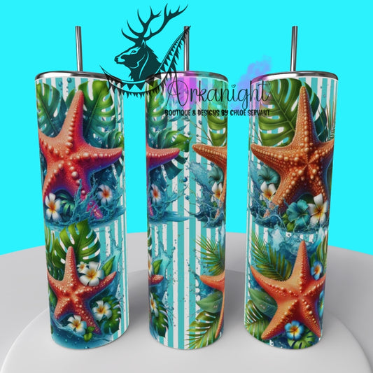 Gourde sur commande - Collection Monstera & Animals 2025 - Étoile de mer