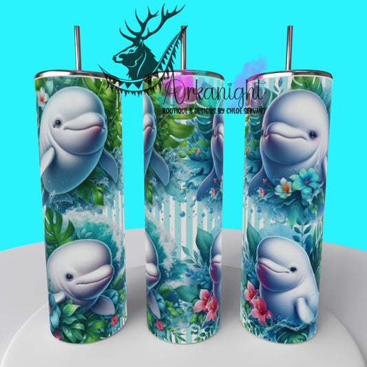 Gourde sur commande - Collection Monstera & Animals 2025 - Beluga