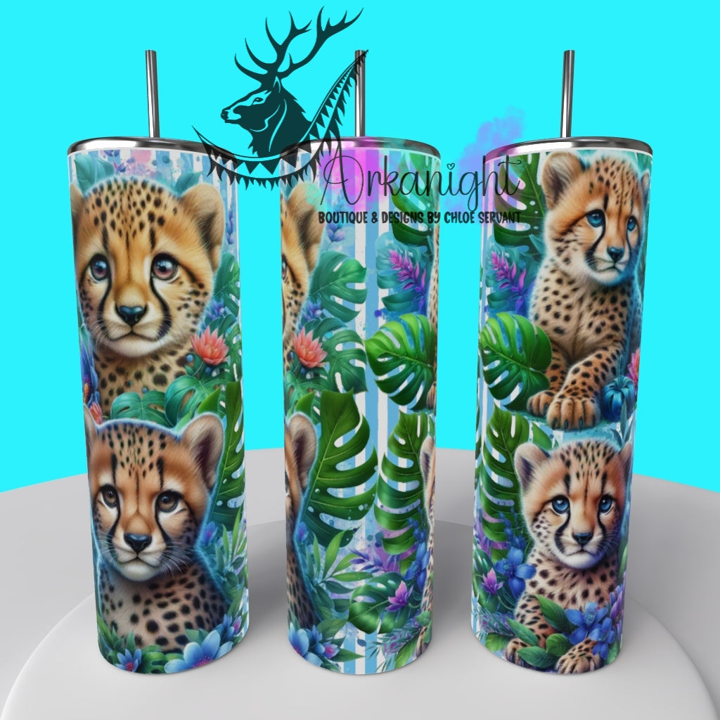 Numérique - Collection Monstera & Animals 2025 - Baby Cheetah