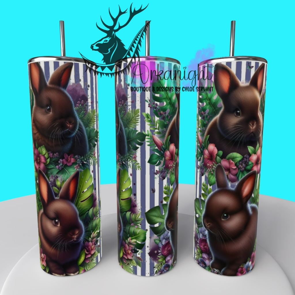 Numérique - Collection Monstera & Animals 2025 - Brown Baby Rabbit