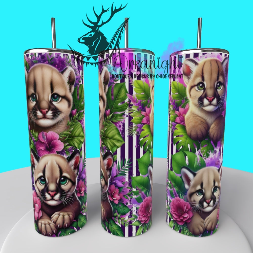 Numérique - Collection Monstera & Animals 2025 - Baby Puma