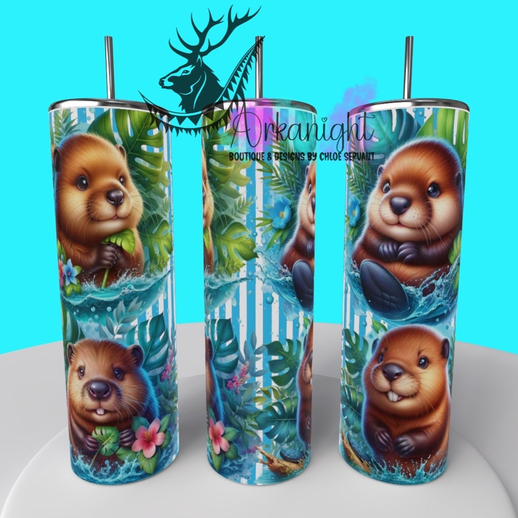 Numérique - Collection Monstera & Animals 2025 - Baby Beaver