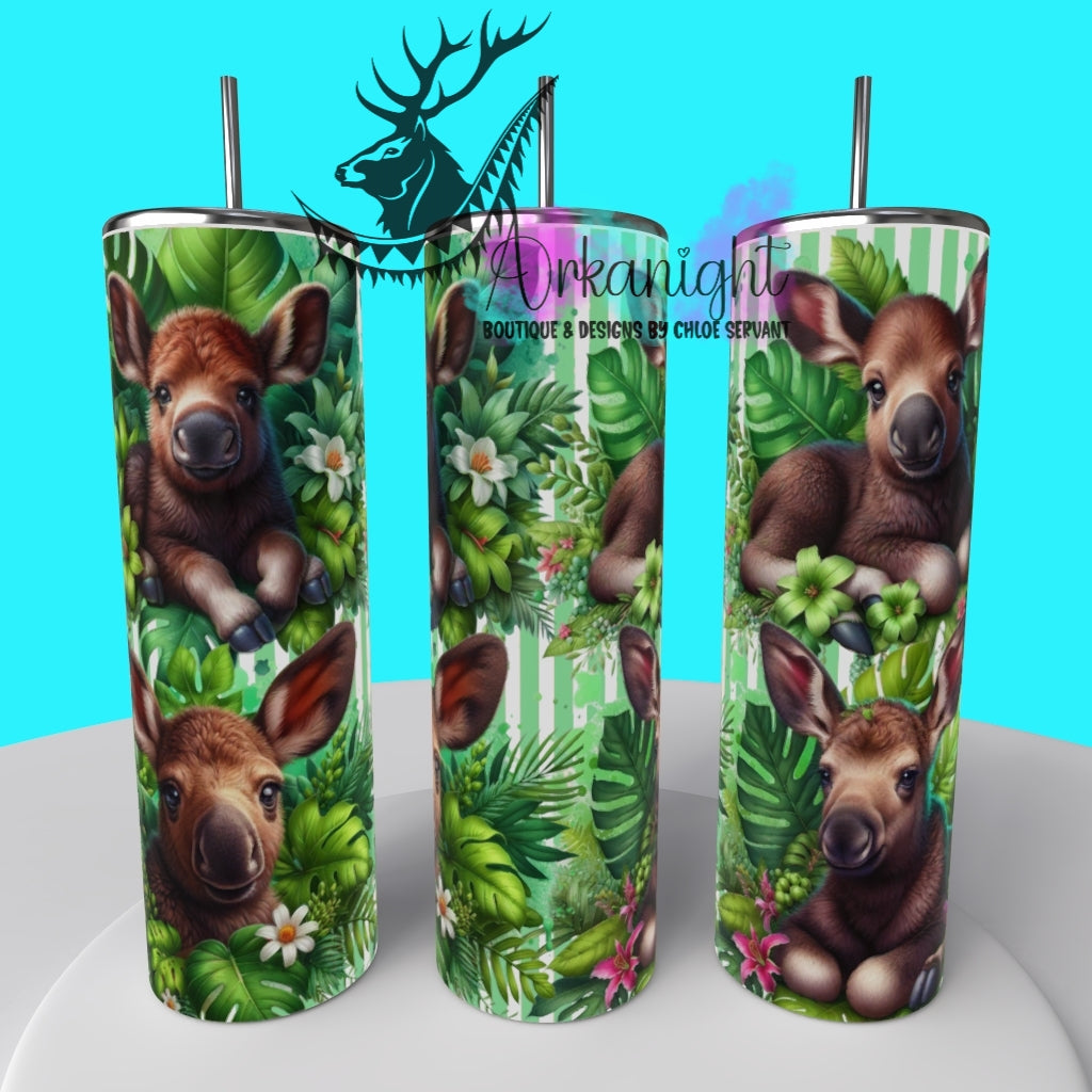 Numérique - Collection Monstera & Animals 2025 - Baby Moose