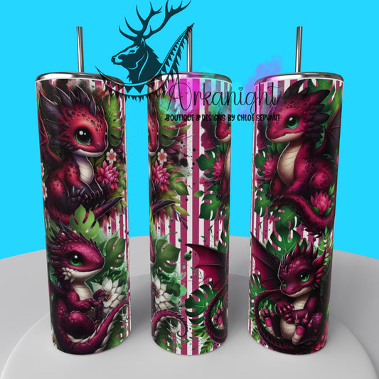 Gourde sur commande - Collection Monstera & Bébé Dragon 2025 - Bourgogne