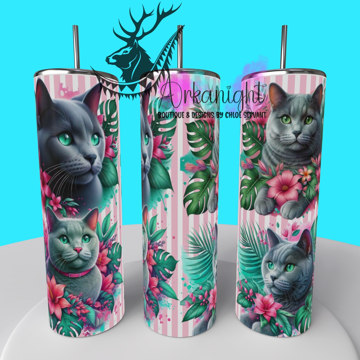 Numérique - Collection Monstera & Chat 2025 - Gris Poil Court