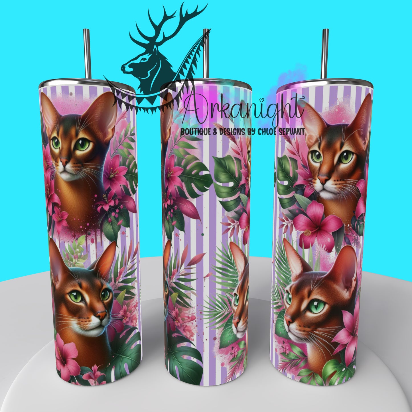 Numérique - Collection Monstera & Chat 2025 - Abyssin