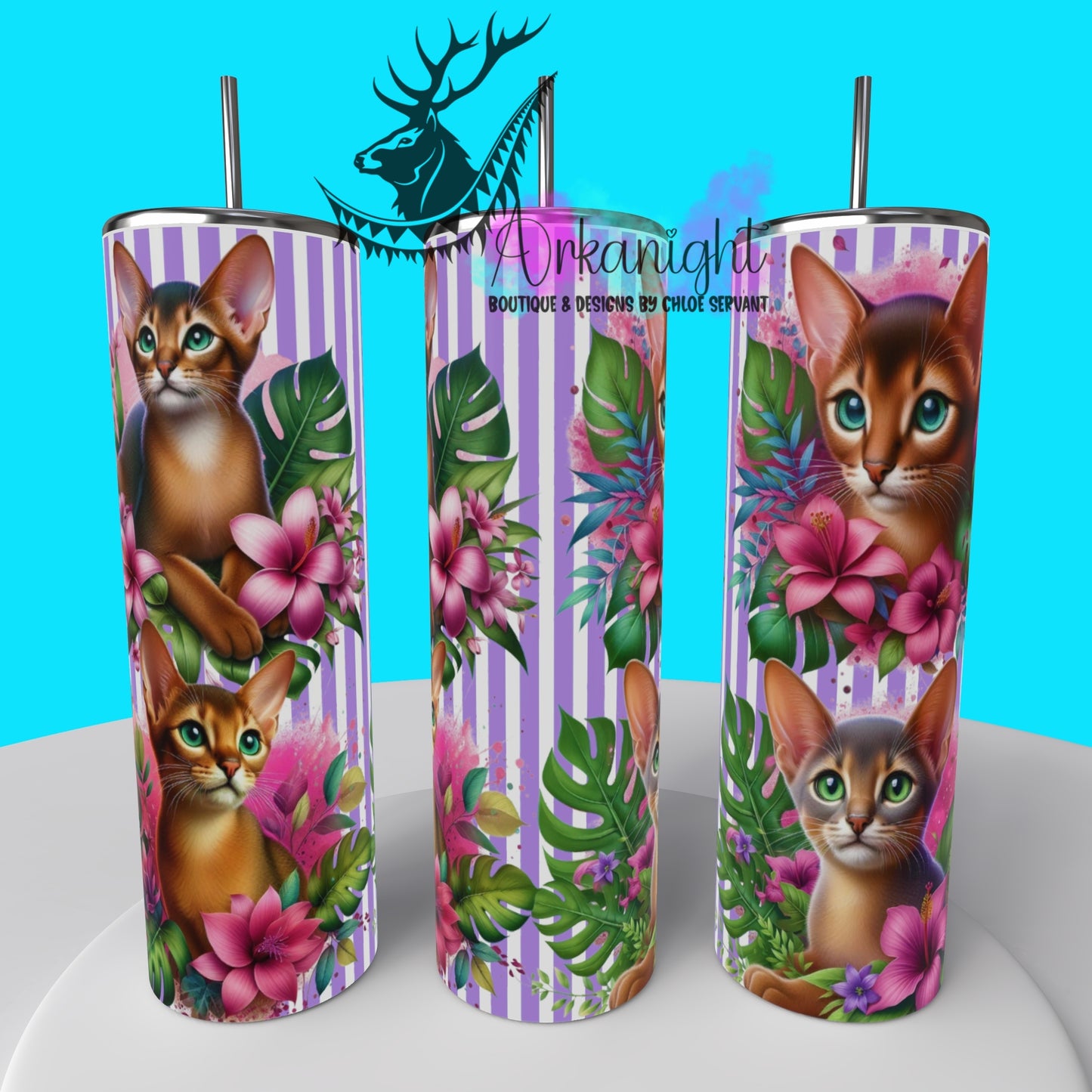 Numérique - Collection Monstera & Chaton 2025 - Abyssin