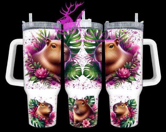 Numérique 40 oz - Collection Monstera & Animals - Capybara