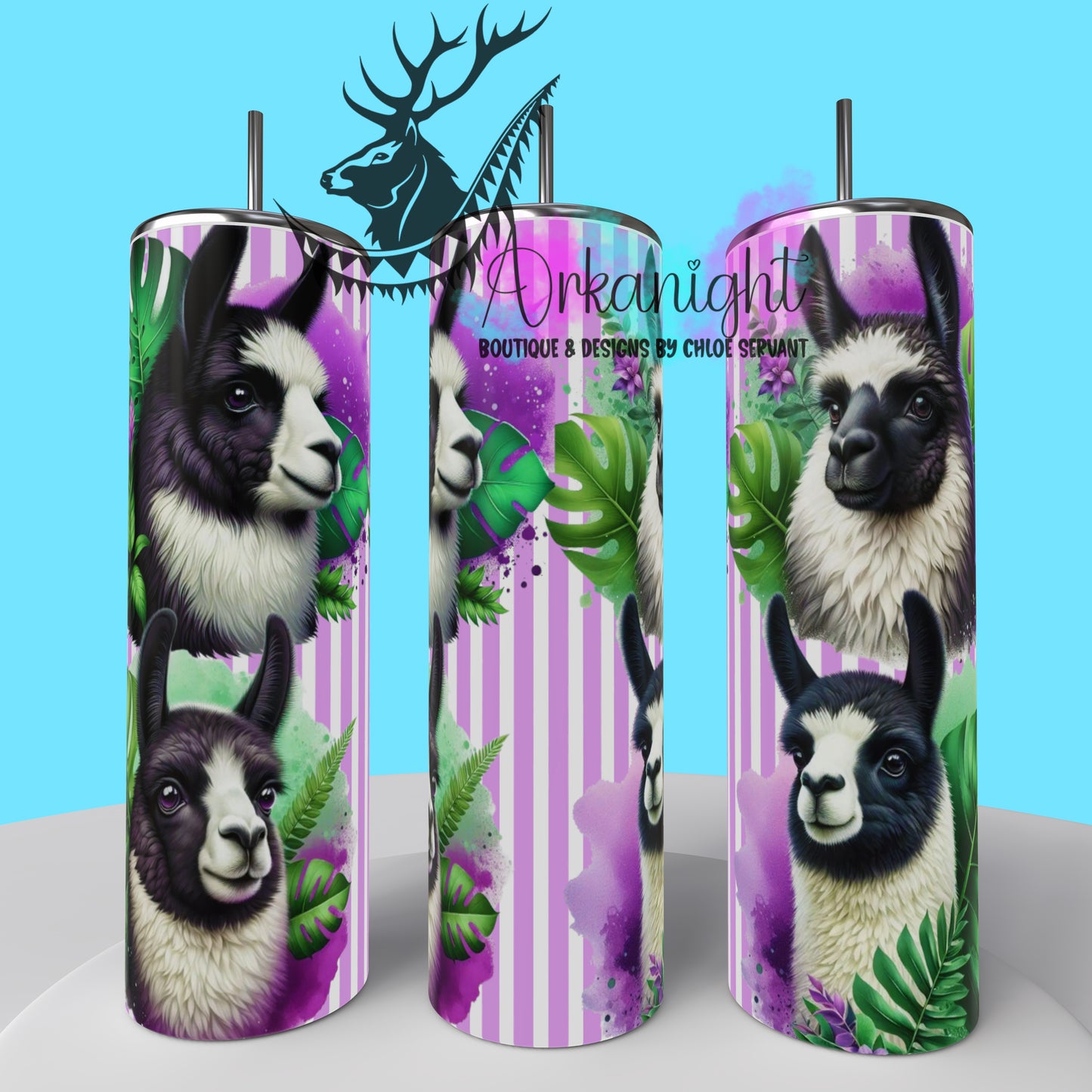 Numérique - Collection Monstera & Animals - Lhama - 02