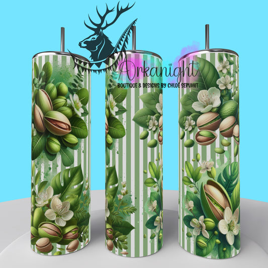 Gourde sur commande - Collection Monstera & Fruit - Pistache